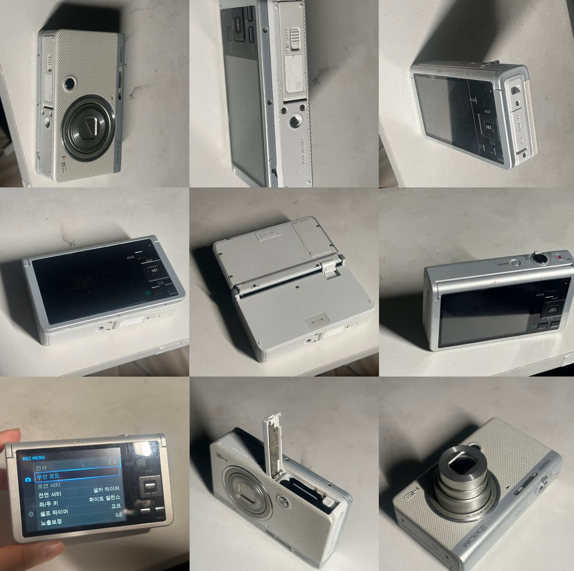 casio 카시오 exlim 엑슬림 zr60화이트🤍 상품이미지3