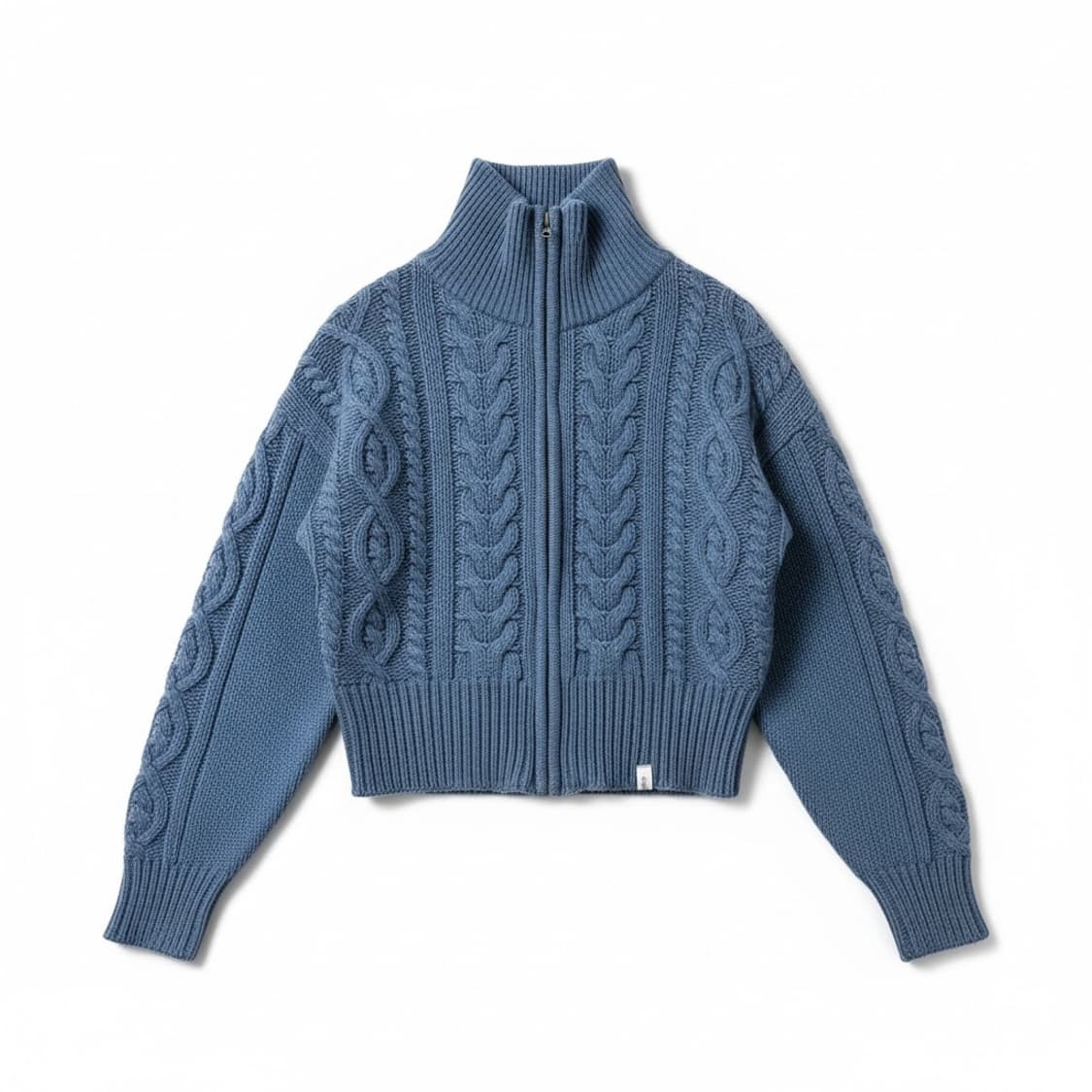 시티브리즈 울 케이블 니트 집업 가디건 F 상품이미지1