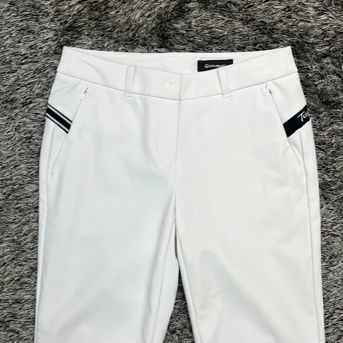 테일러메이드 여성 배색포인트 본딩 골프 바지 (64) 상품이미지2