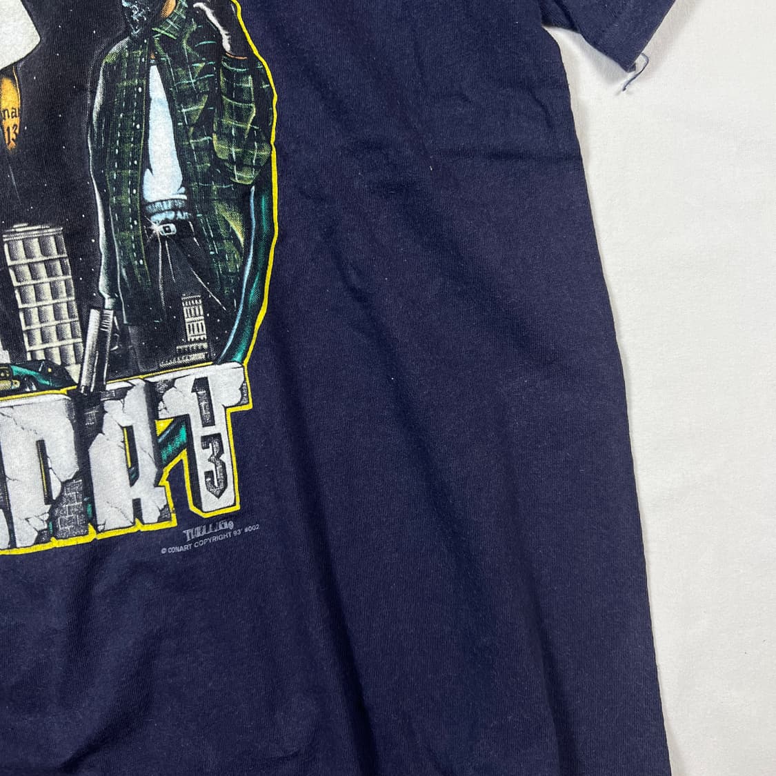 90‘s 93년도 콘아트 conart 갱스터 프린트 반팔티 상품이미지5