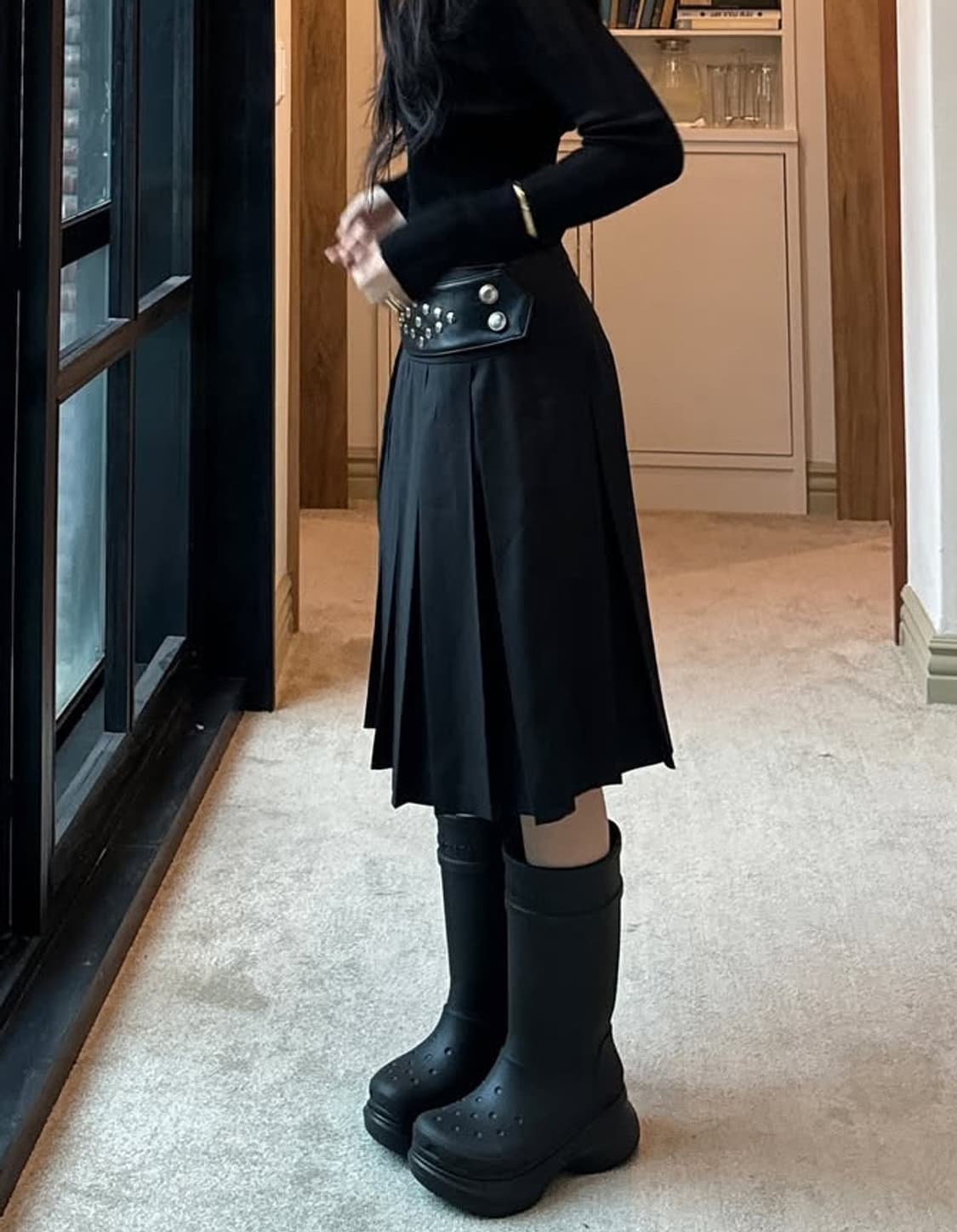 데어드 dared wybie pleated skirt 상품이미지3