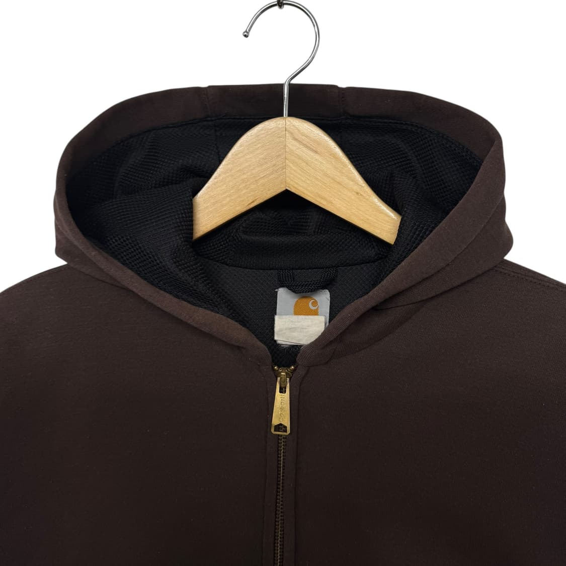 칼하트 써멀 후드집업 브라운 상품이미지2