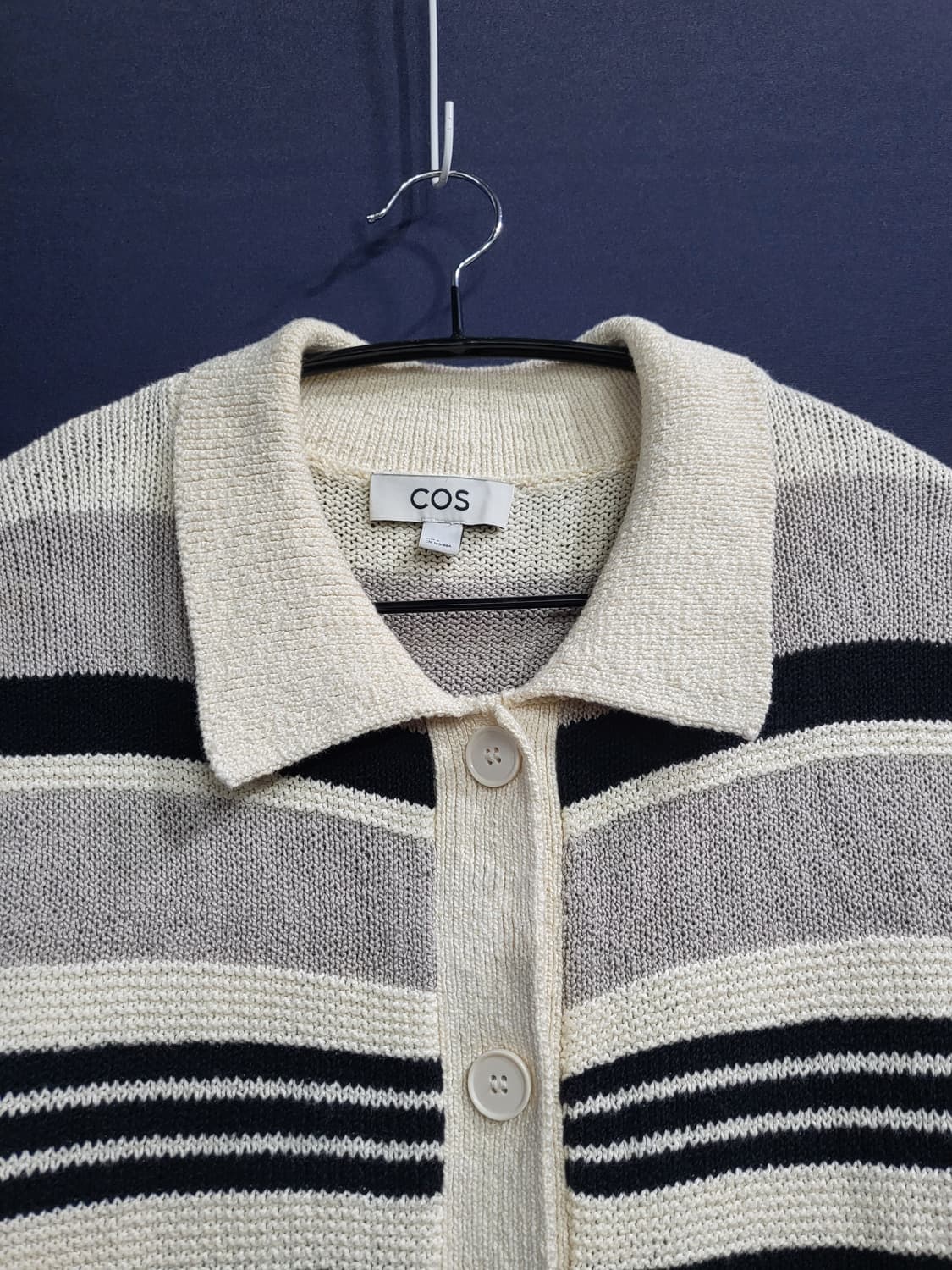 코스 코튼 가디건 니트 상품이미지2