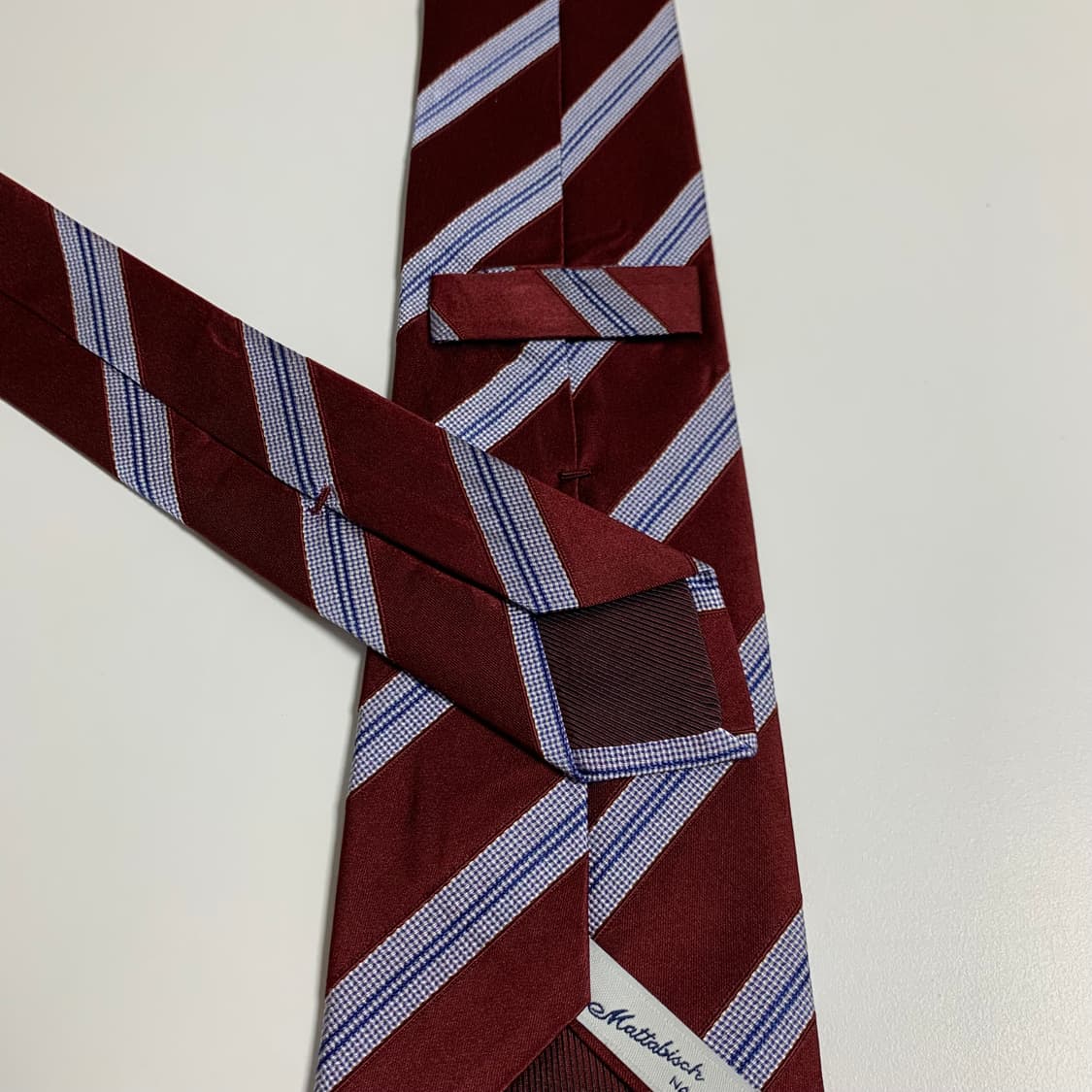 마타비쉬 나폴리 사토리얼 수제 명품넥타이 100실크 A+등급 8.5cm 상품이미지7