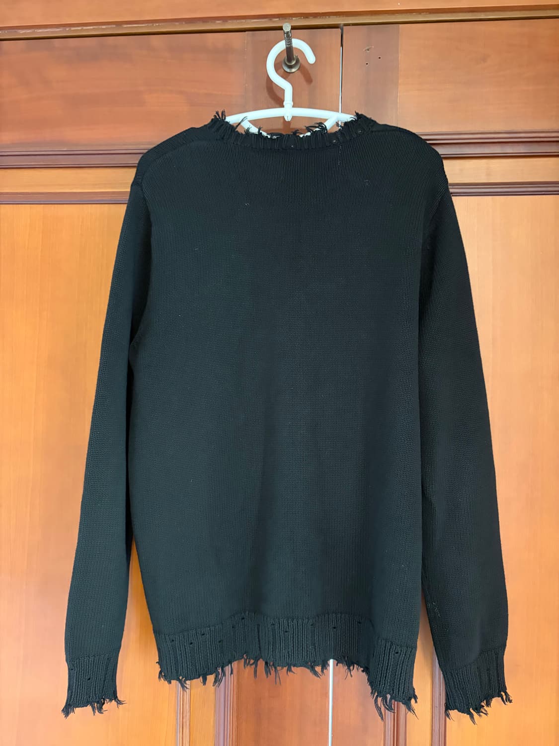 R13 블랙 니트 상품이미지4