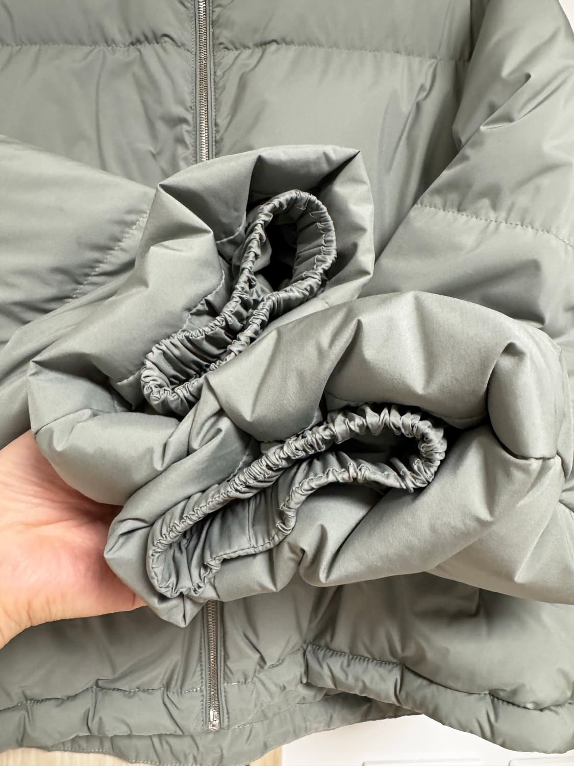 더캐시미어 백집업 구스 숏 패딩 88 상품이미지4