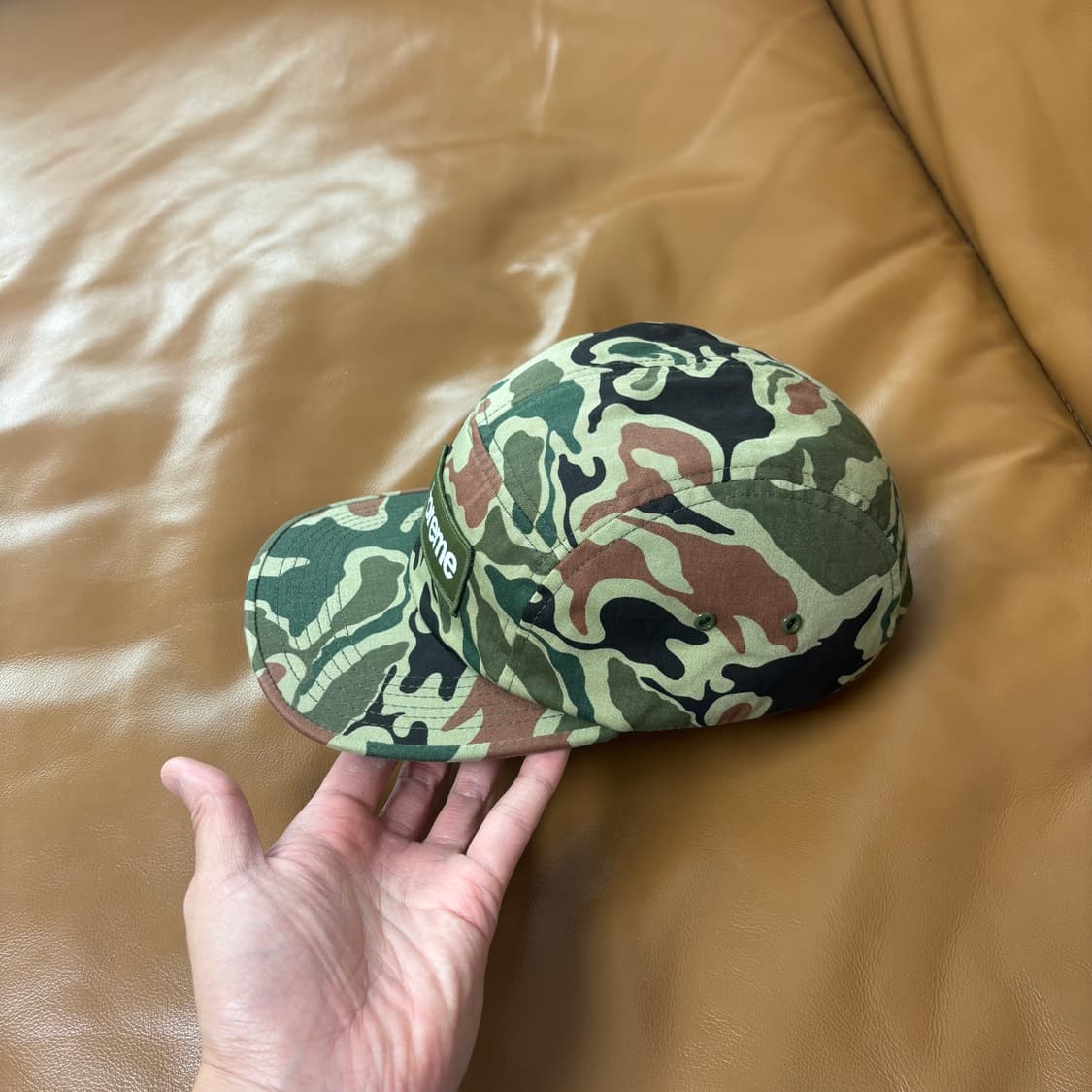 Supreme 슈프림 밀리터리 타이거 카모 캠프캡 모자 (Camo) 상품이미지4