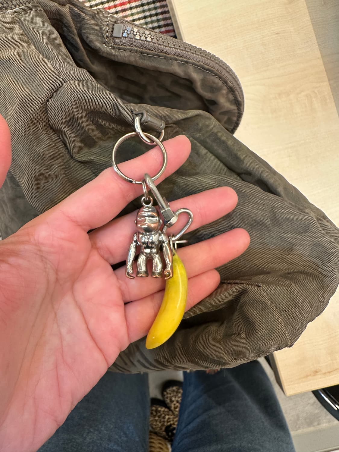 키플링 카키 브라운 숄더 크로스백 미디엄 상품이미지9