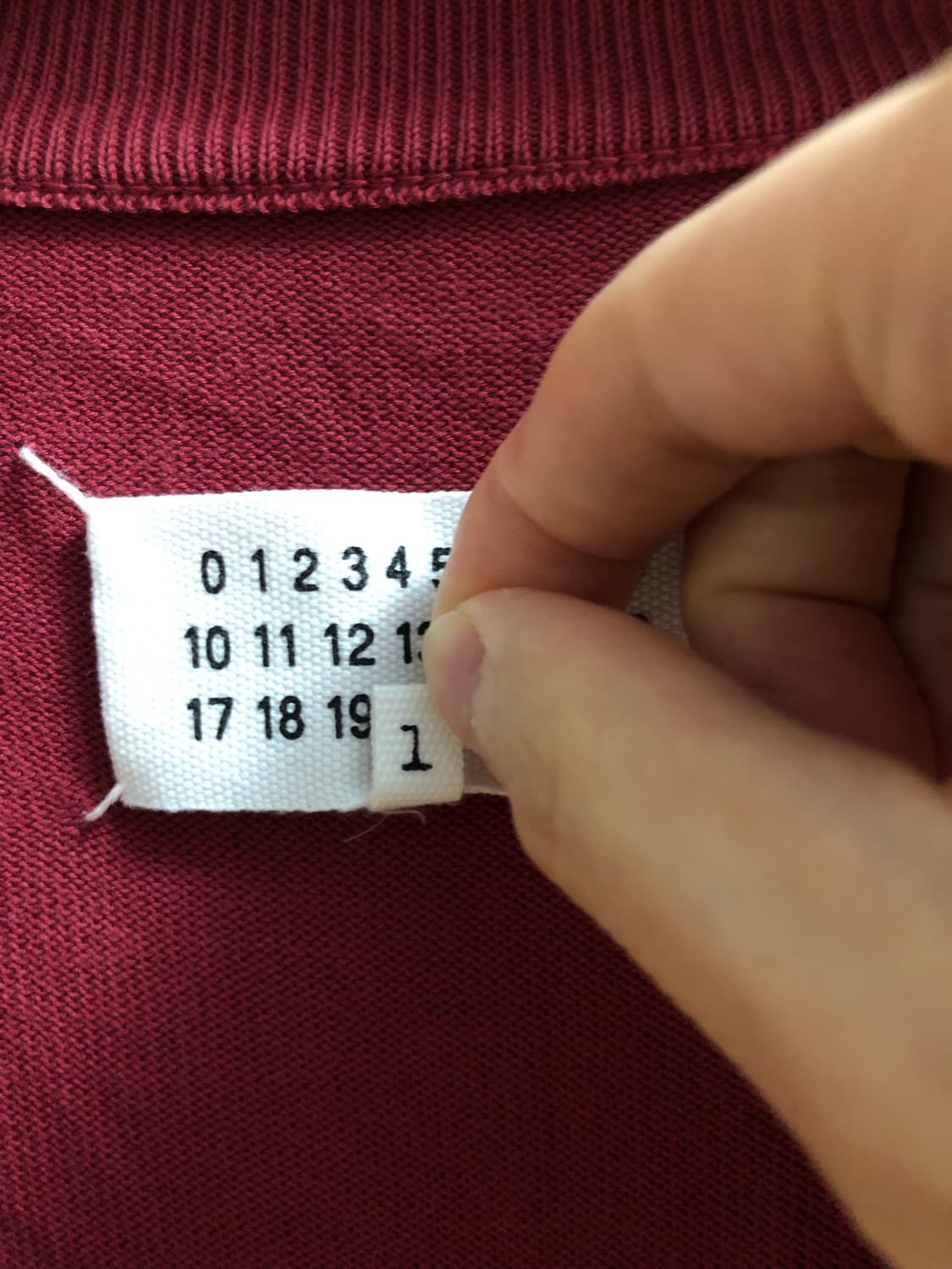 15SS 마르지엘라 엘보우 가디건 L 레드 상품이미지7