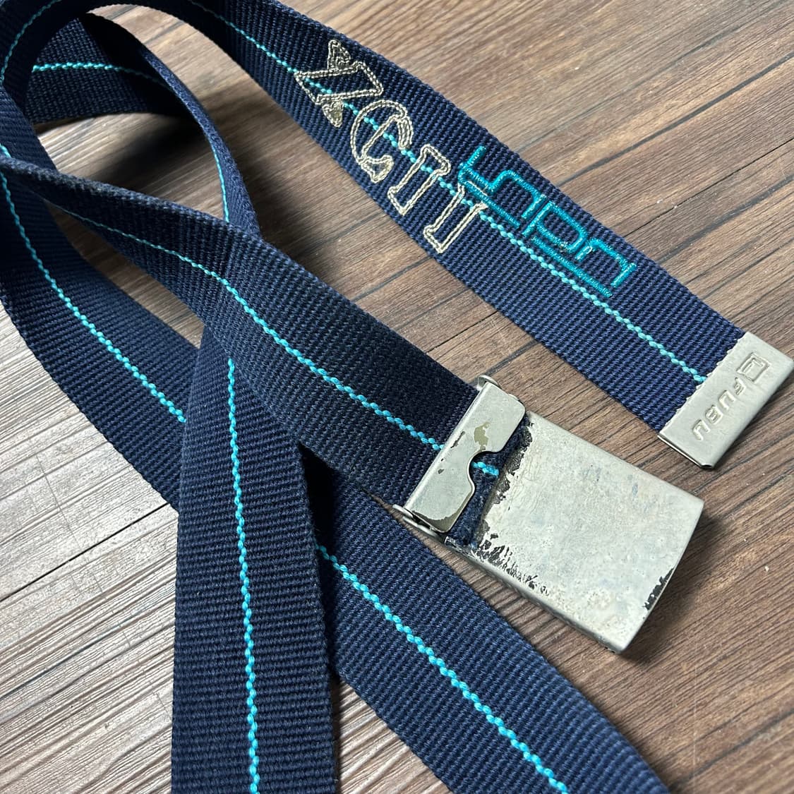 [FUBU] 후부 레터링 로고 버클 벨트 상품이미지3