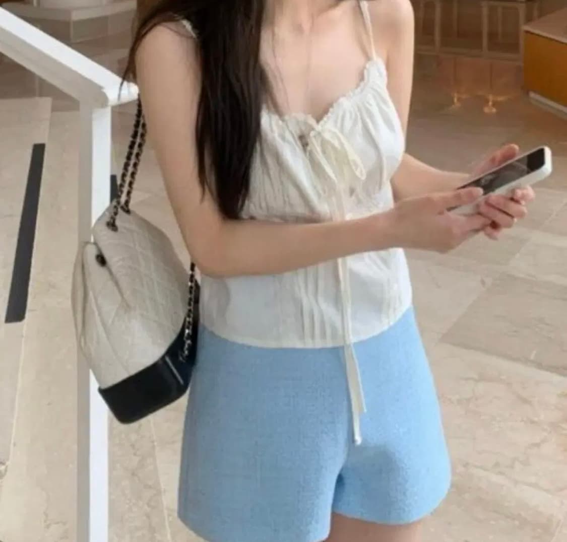 modo 샵모도 트위드 팬츠 s 새상품 상품이미지1