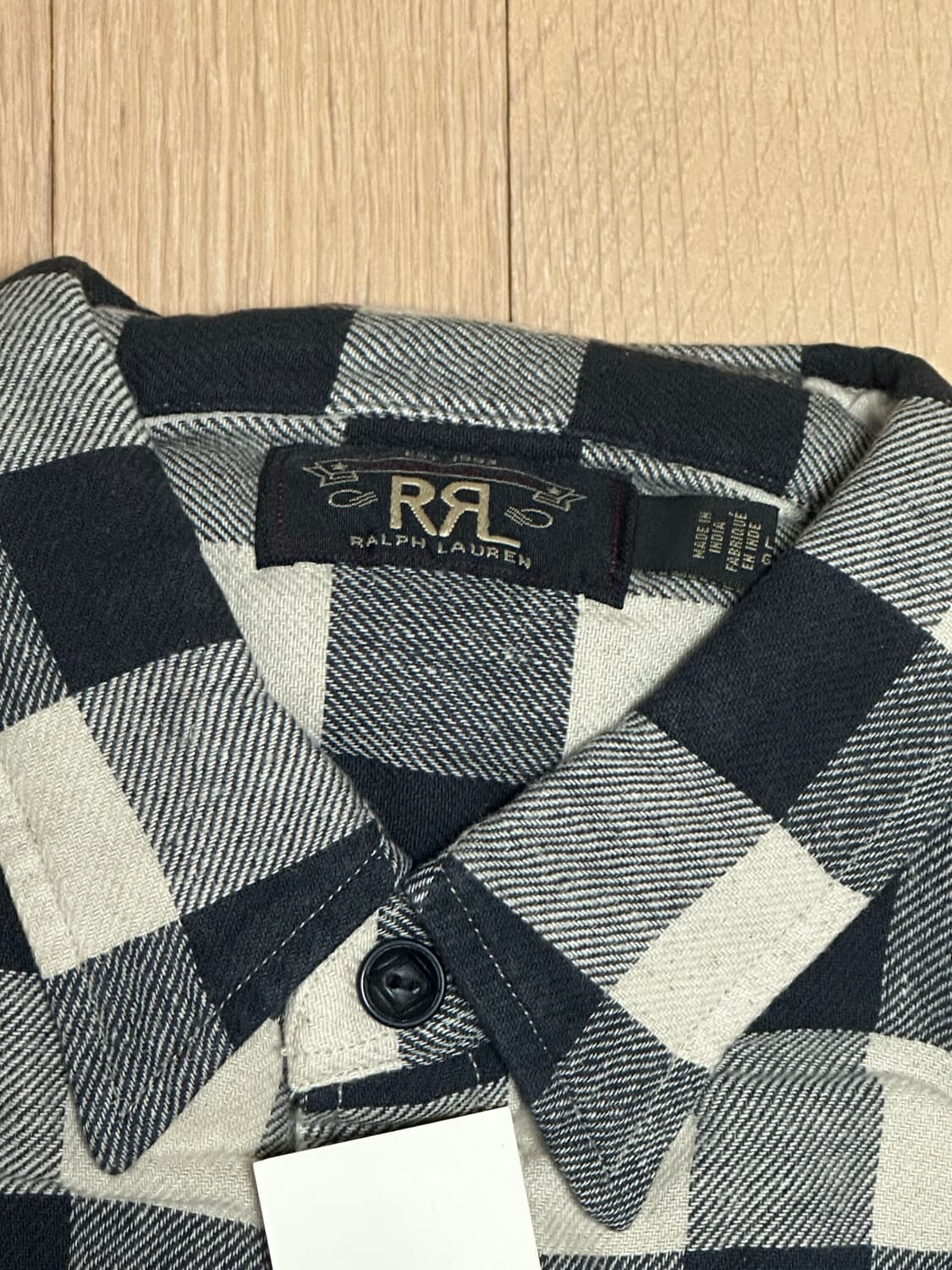 RRL 버팔로 체크 워크셔츠 L (새상품) 상품이미지3