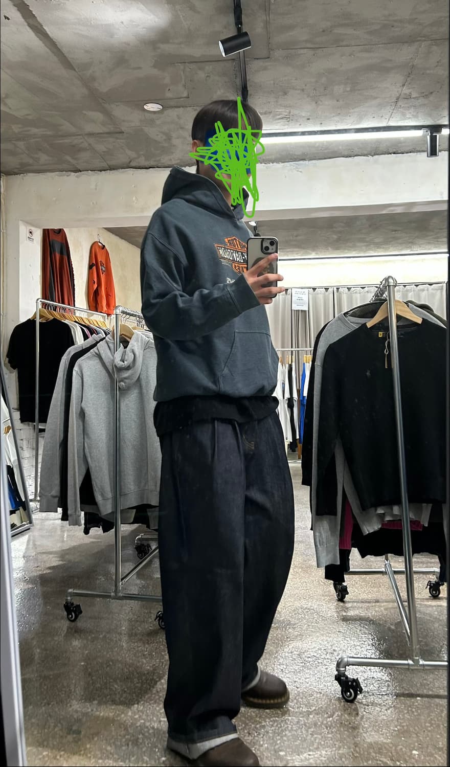 Harley davidson windy city hoodie 상품이미지2