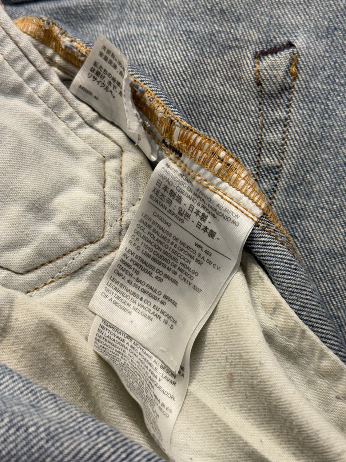 LEVI’S made & crafted 쇼츠 청반바지 (34inch) 상품이미지8