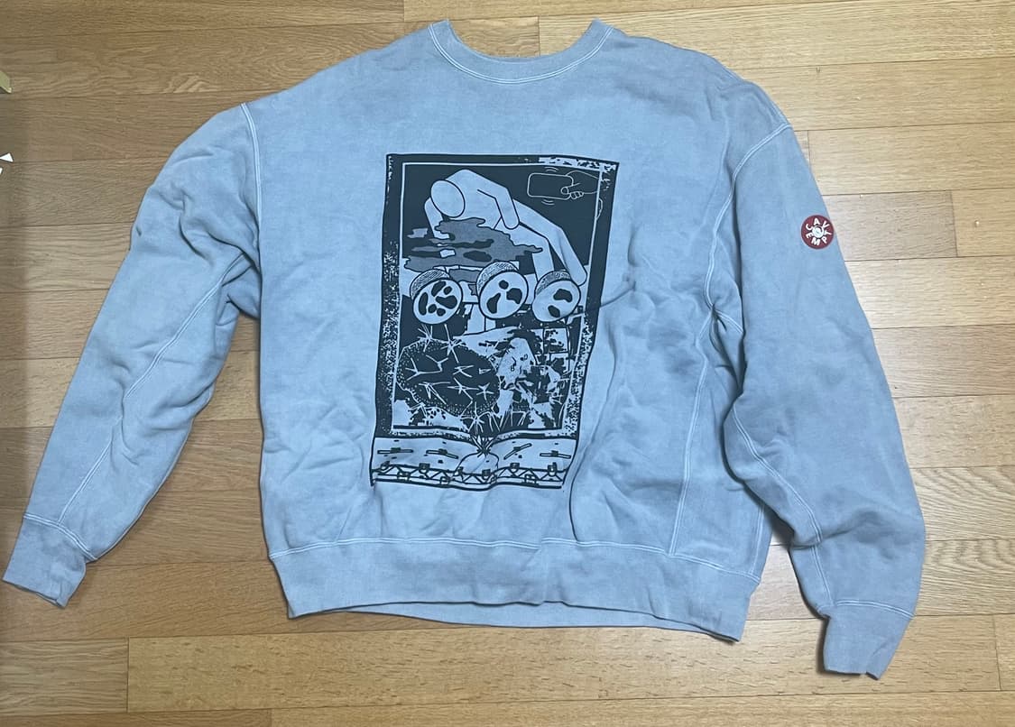 카브앰트 25ss 맨투맨 상품이미지1