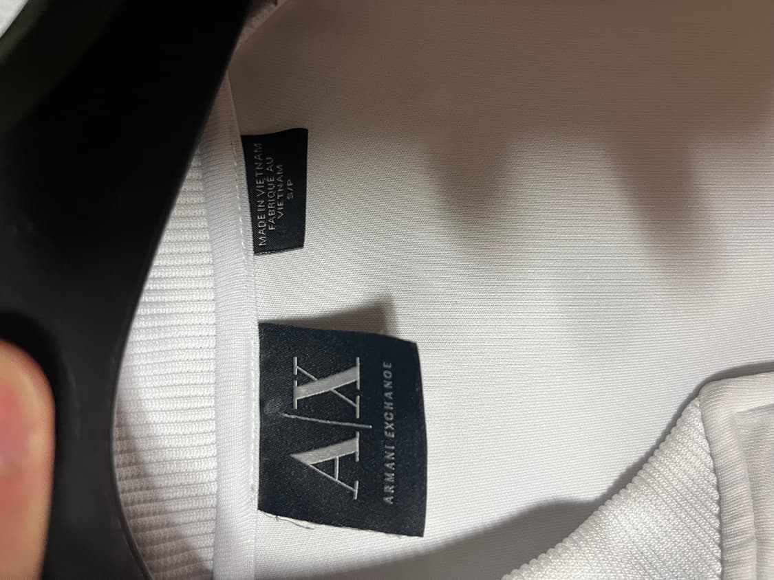 아르마니 익스체인지 메쉬 패널 자켓 상품이미지5