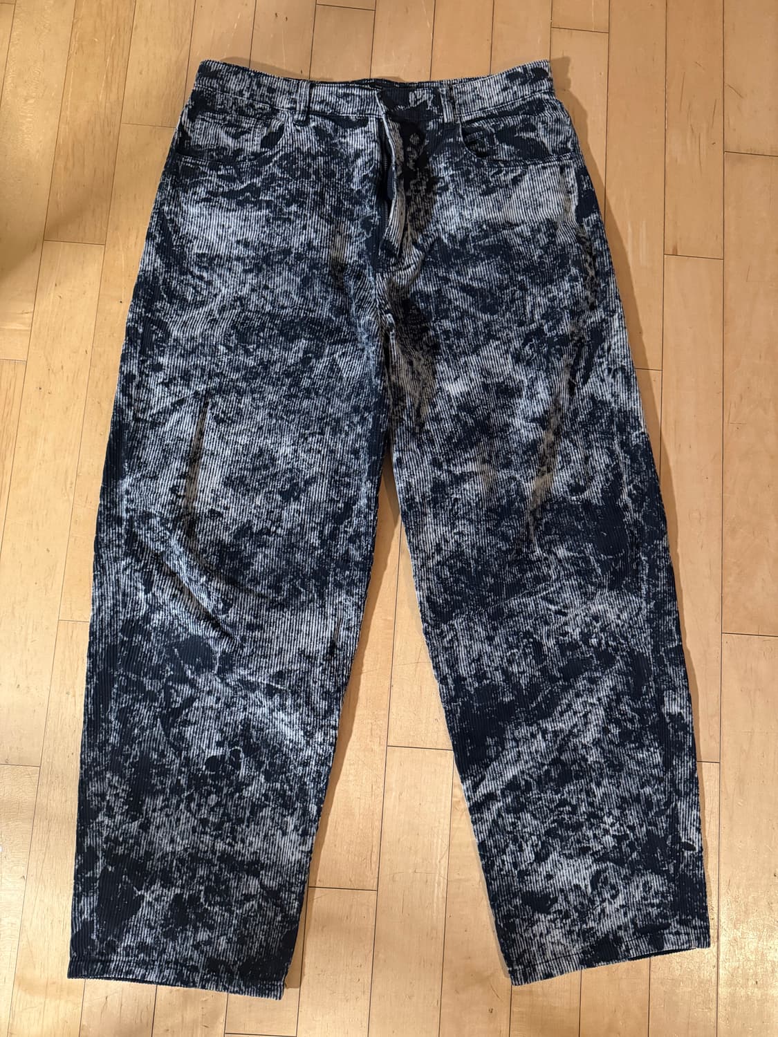 자라 타이다이 패턴 코듀로이 팬츠 32 상품이미지1