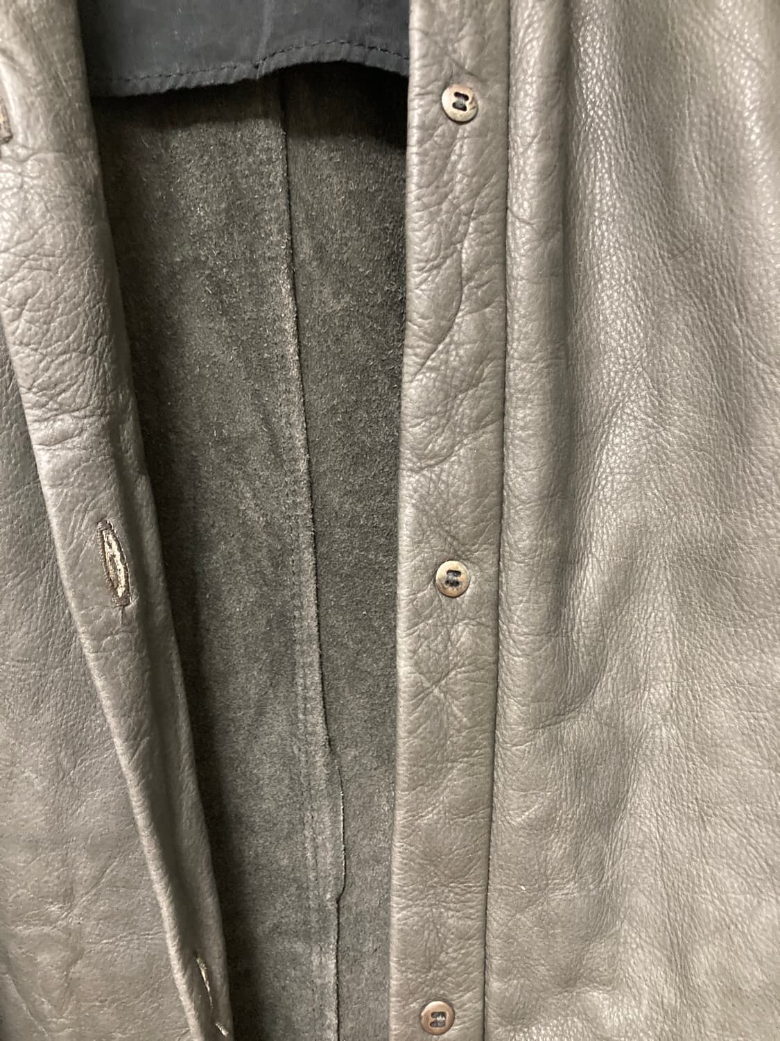 Carpe diem washable leather shirt 상품이미지5
