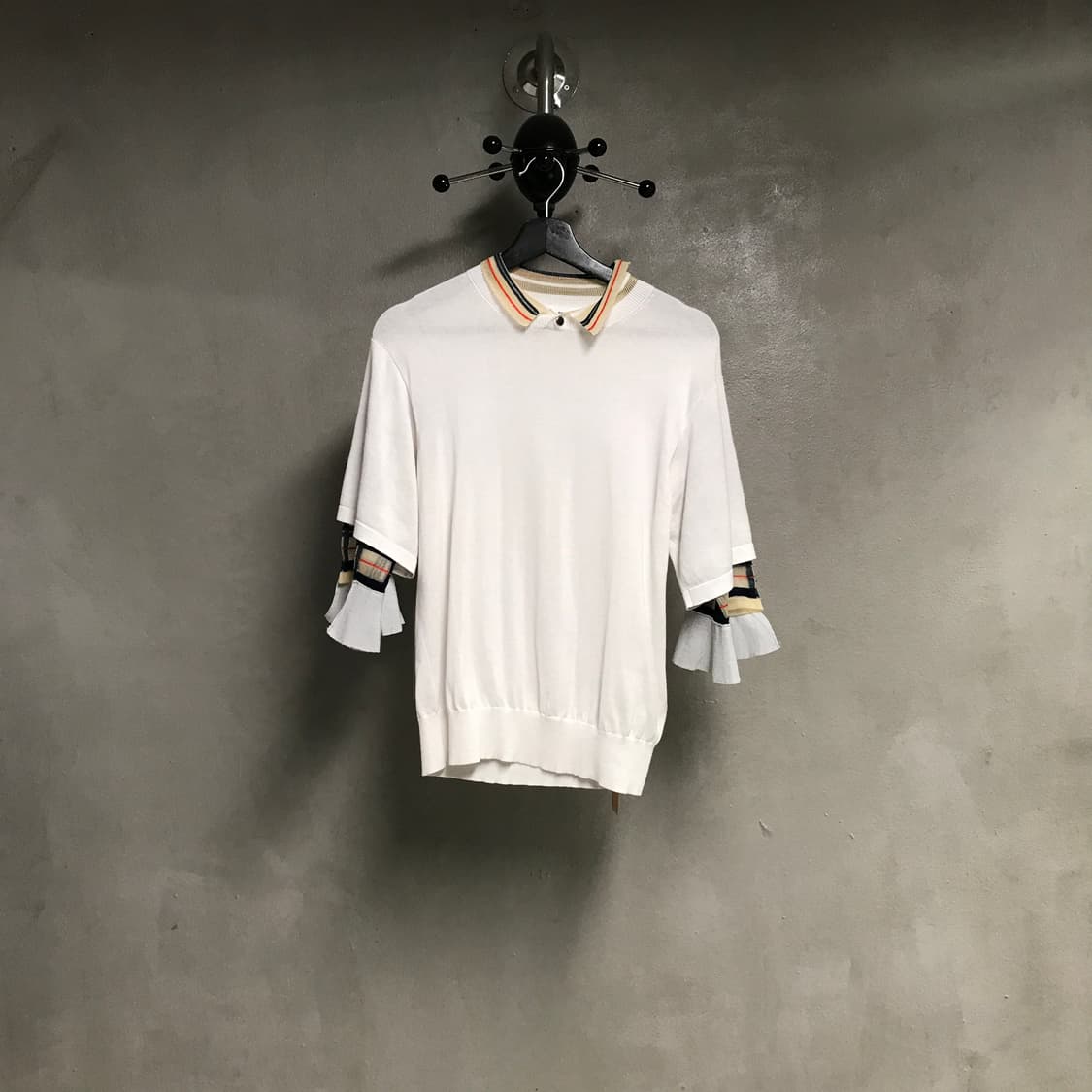 TOGA PULLA 토가풀라 니트 반팔 카라티 36(W) 상품이미지1