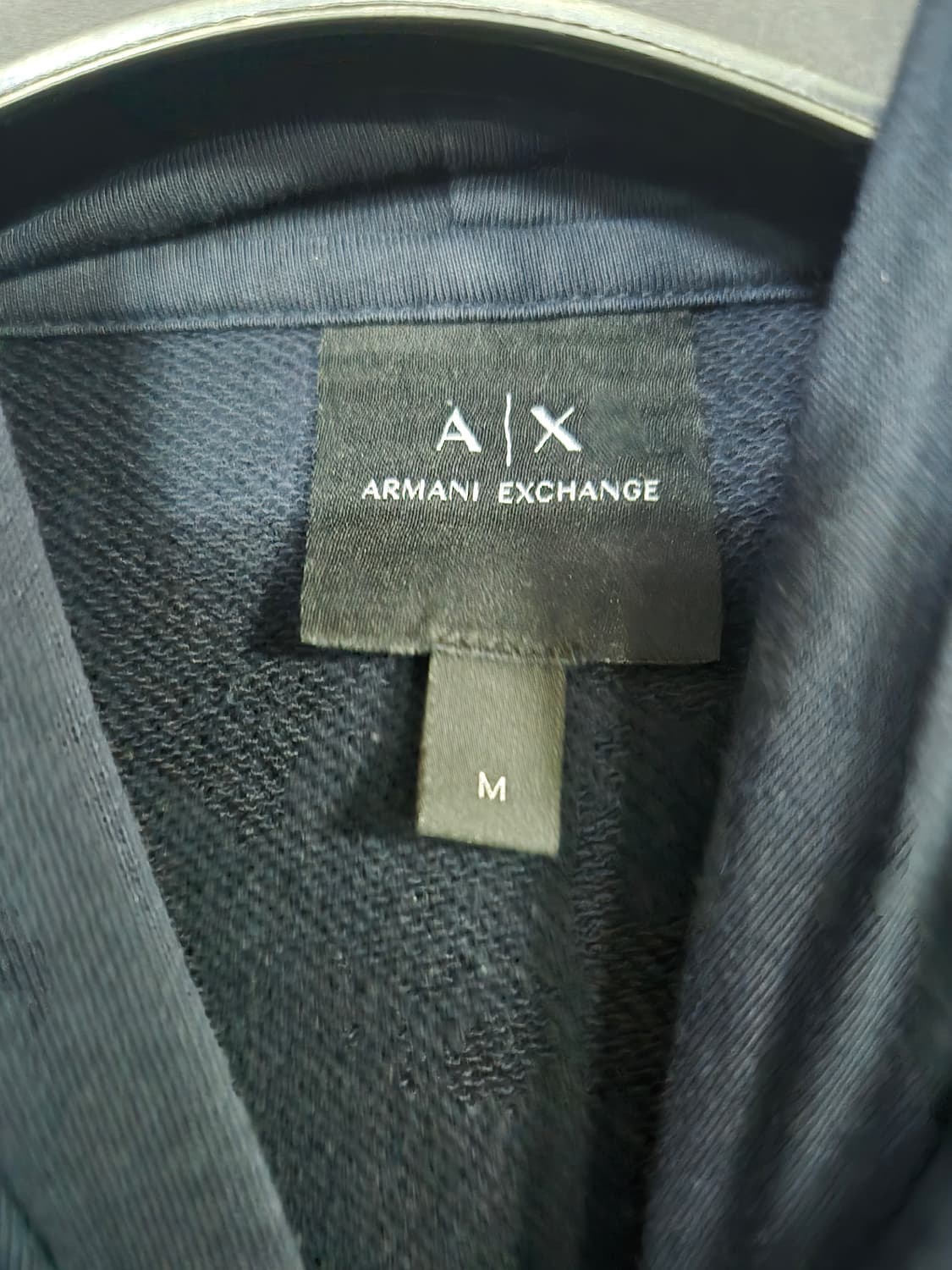 아르마니 익스체인지 네이비 독수리 후드티 상품이미지7