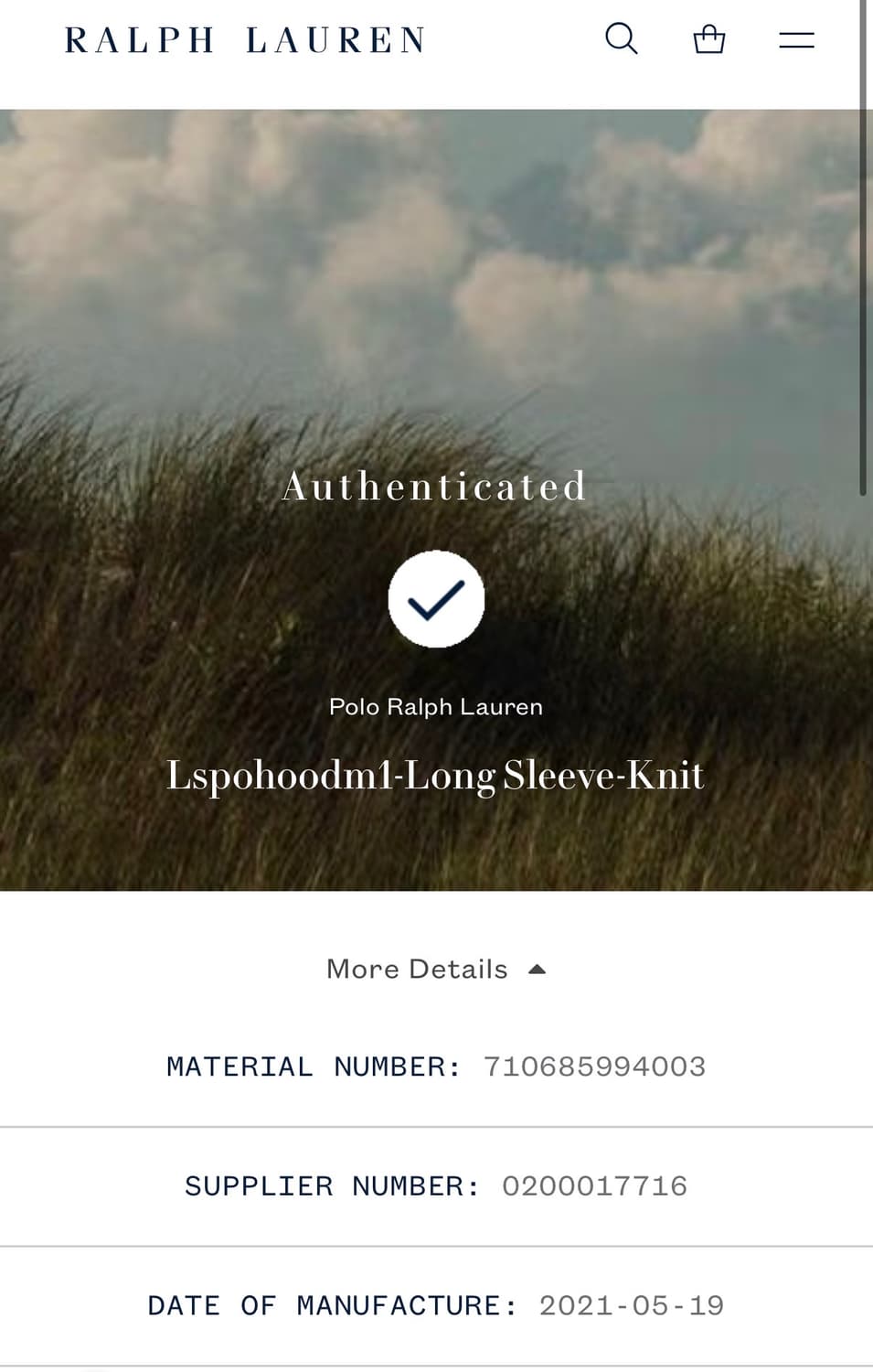 [XL] 폴로 랄프로렌 신형 큐알 네이비 후드티 C370 상품이미지6