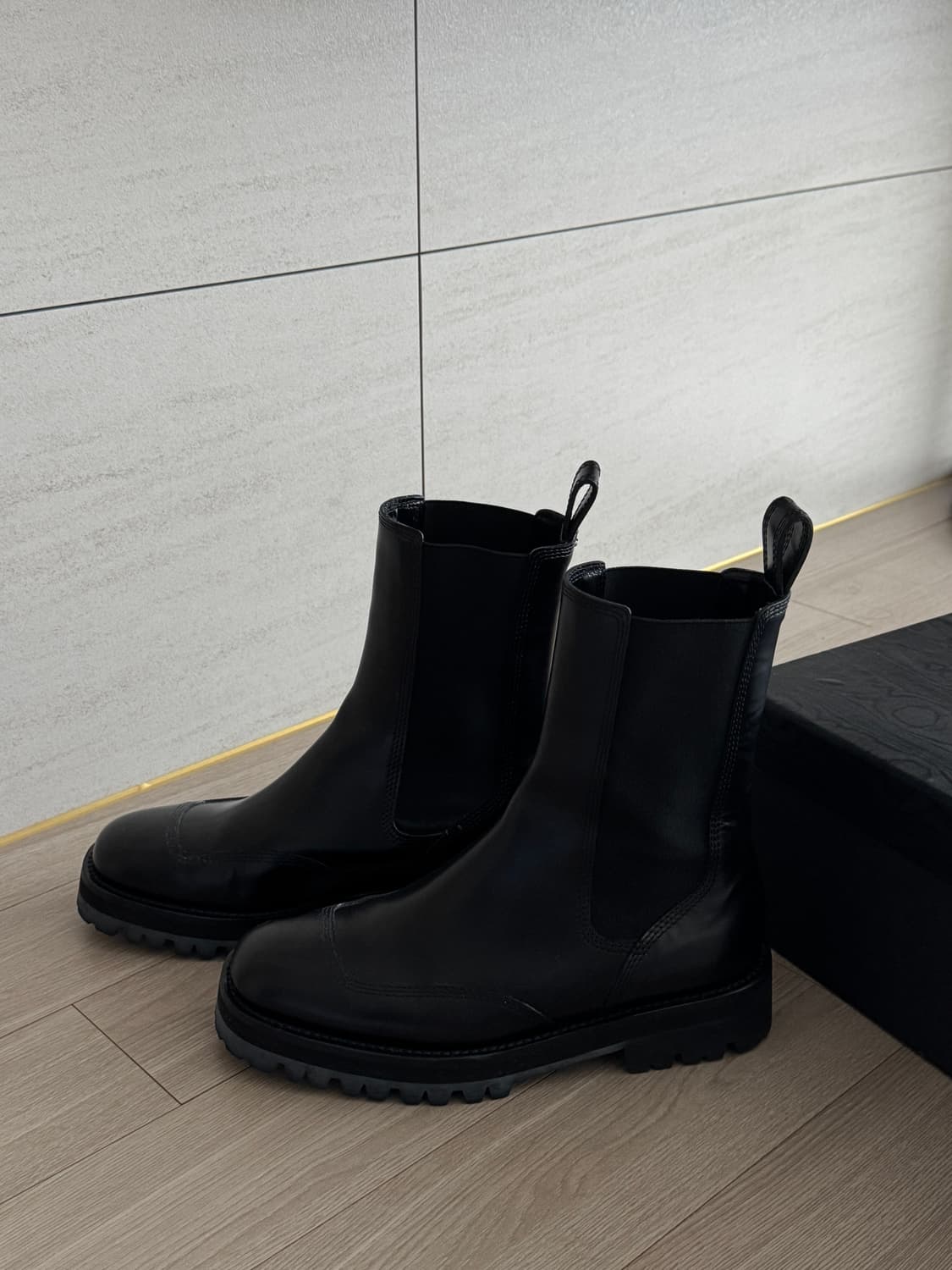 <실착 2회🖤> 드리스반노튼(Dries Van Noten) 첼시부츠 상품이미지6