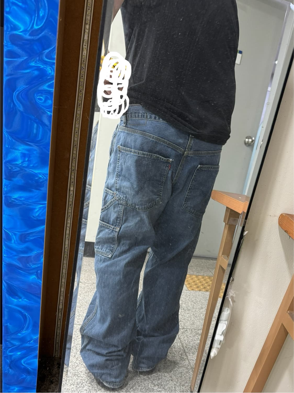 리바이스 카펜터 데님 팬츠 501 517 levis 청바지 칼하트 상품이미지8