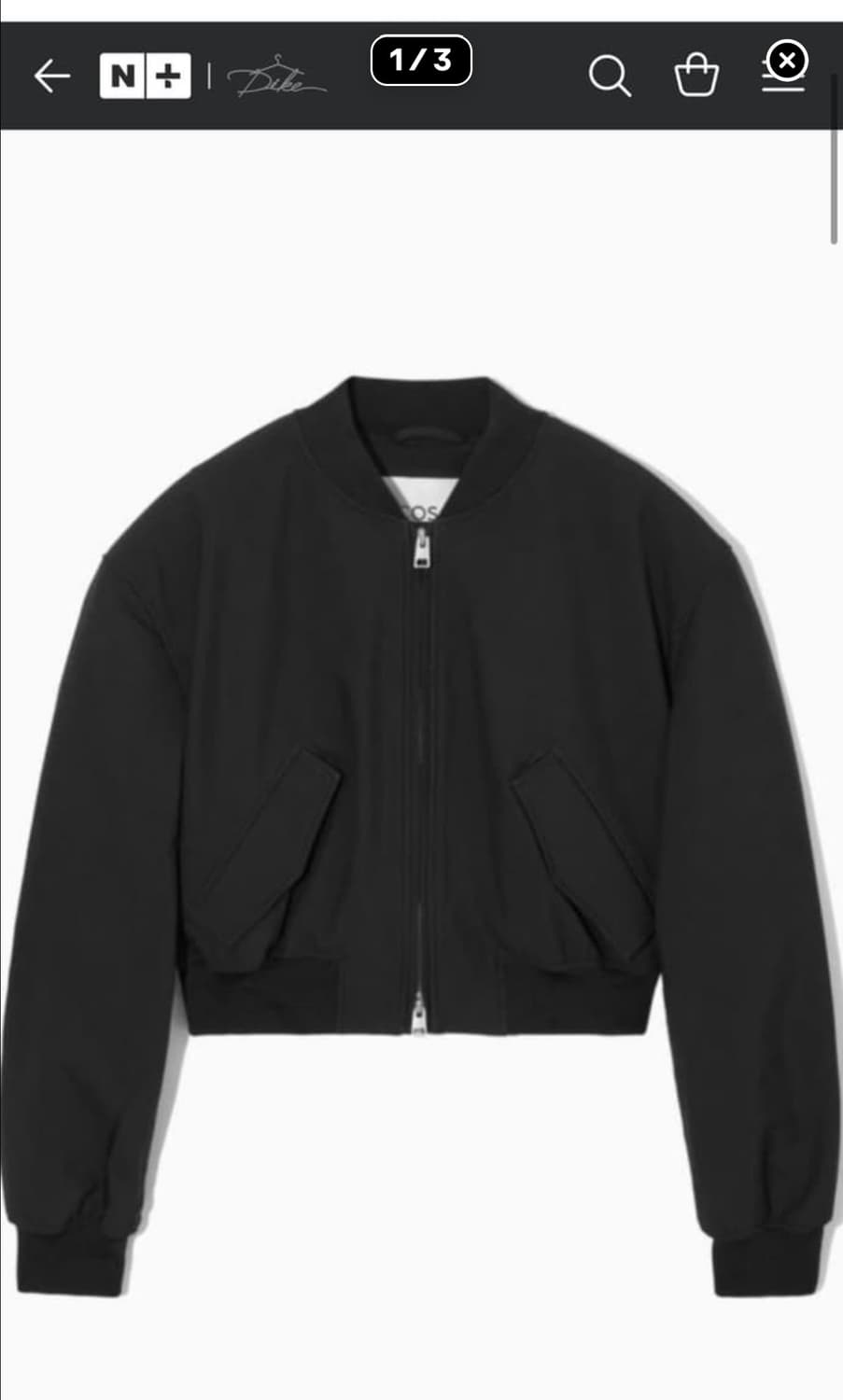 cos 봄버자켓 상품이미지1