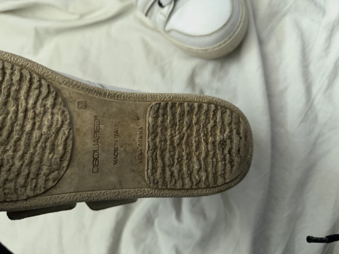 디스퀘어드2 더블 스트랩 하이탑 스니커즈 상품이미지4