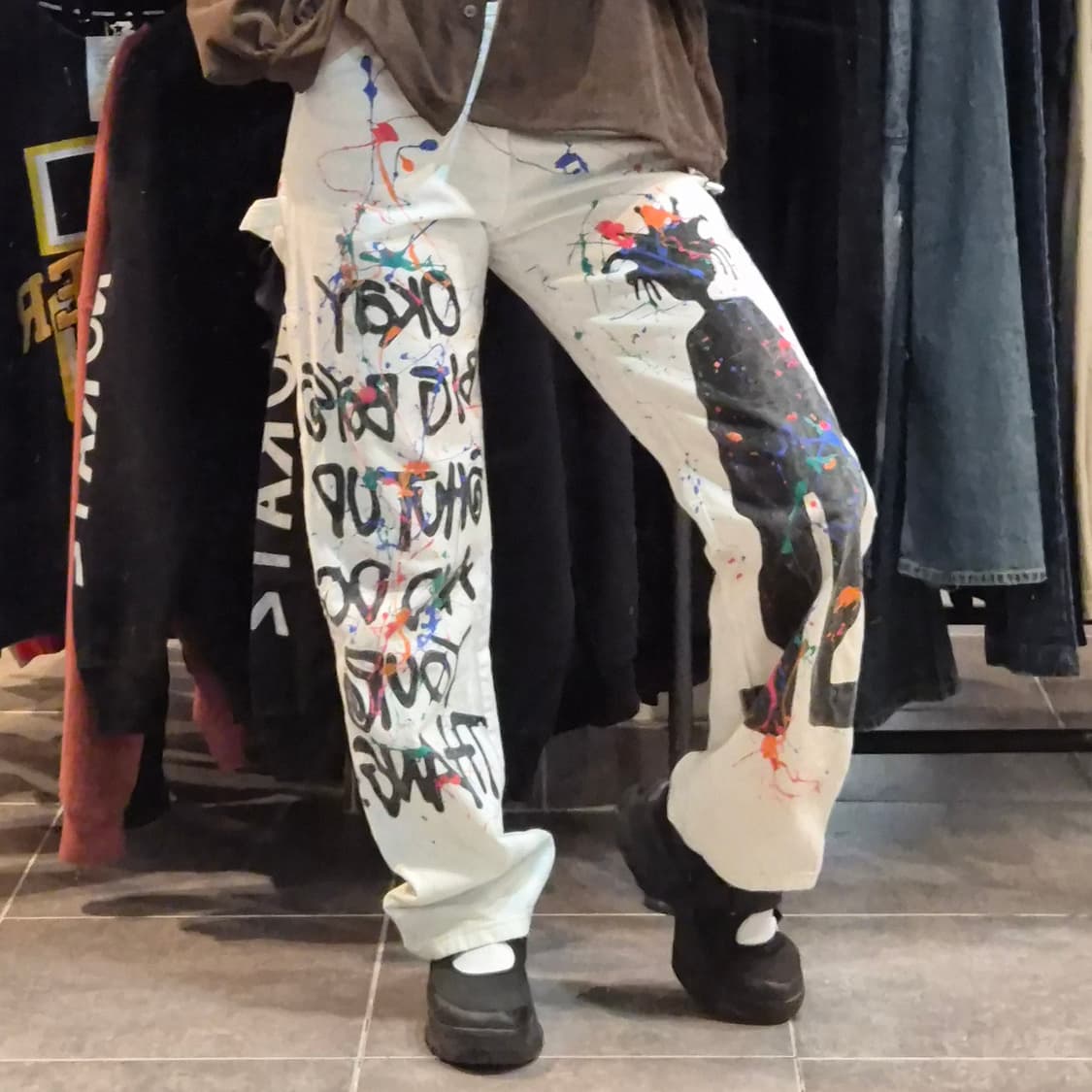 [NO.9] 디키즈 커스텀 화이트 팬츠 상품이미지4