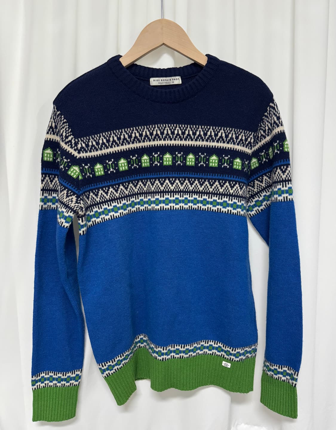 빈폴 바이크리페어샵 온유 니트 상품이미지1