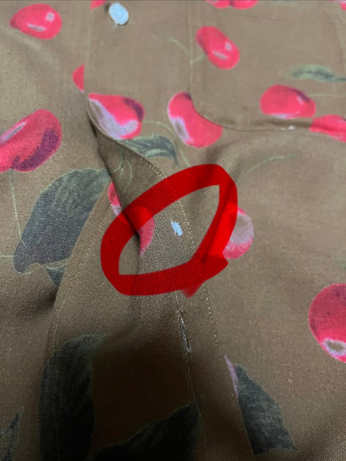 슈프림 체리 레이온 셔츠 상품이미지7