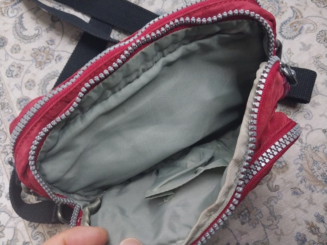 키플링 미니 레드 웨이스트백 / 크로스백 상품이미지4