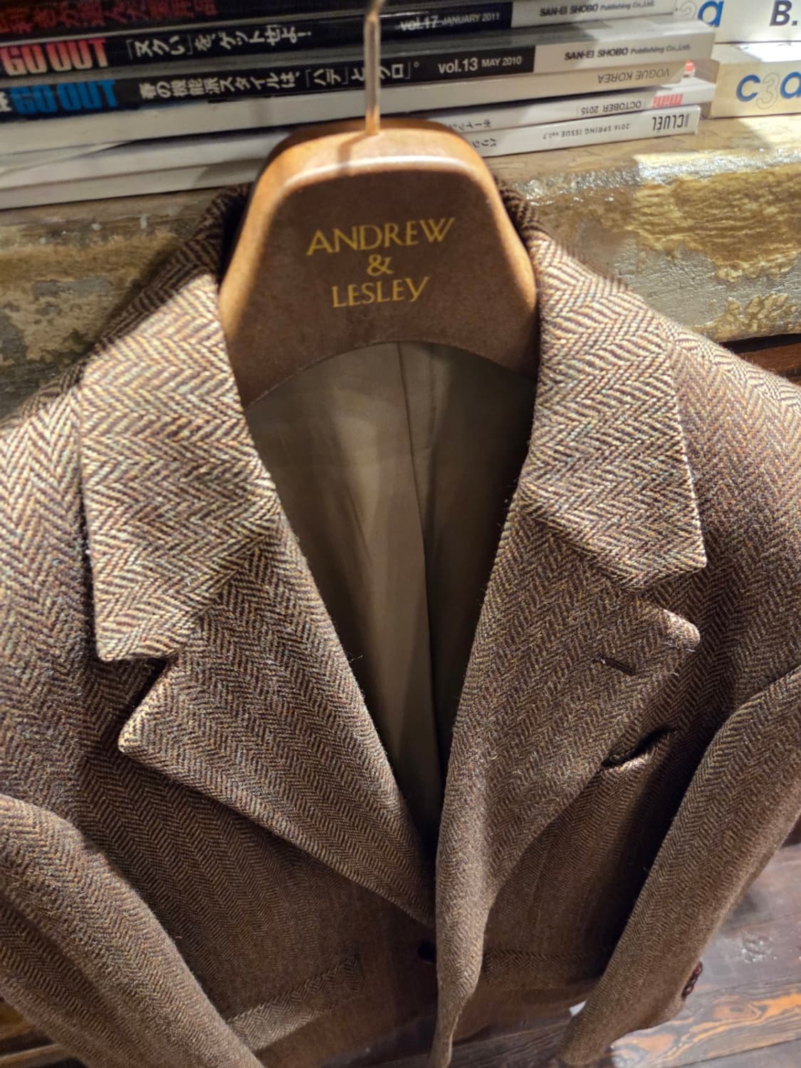 미국 유니온 메이드 브룩스 브라더스 트위드자켓  상품이미지4