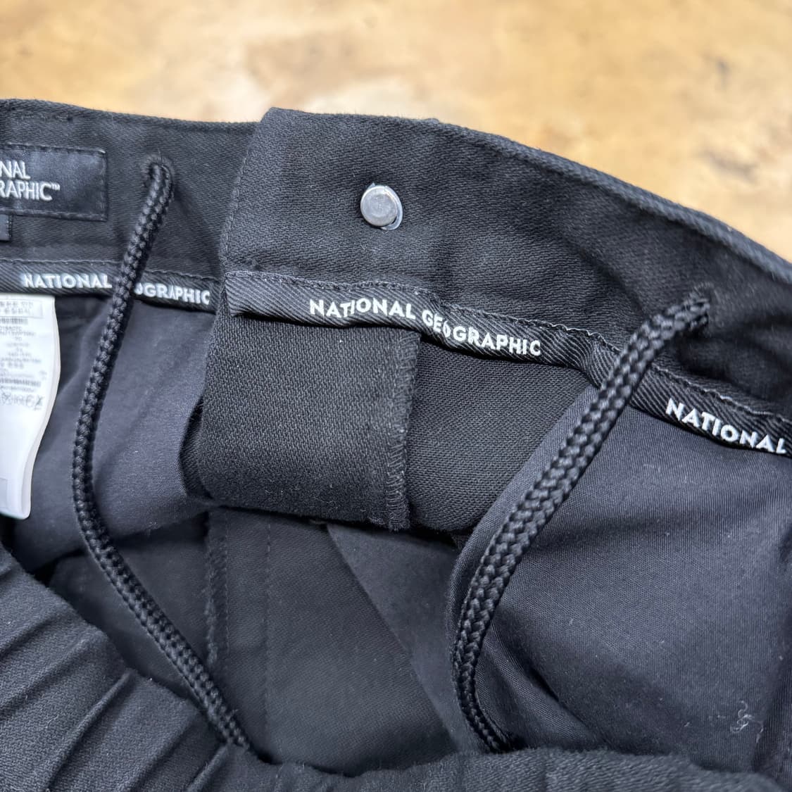 [정품] 내셔널지오그래픽 블랙 카고 바지 b16 상품이미지6