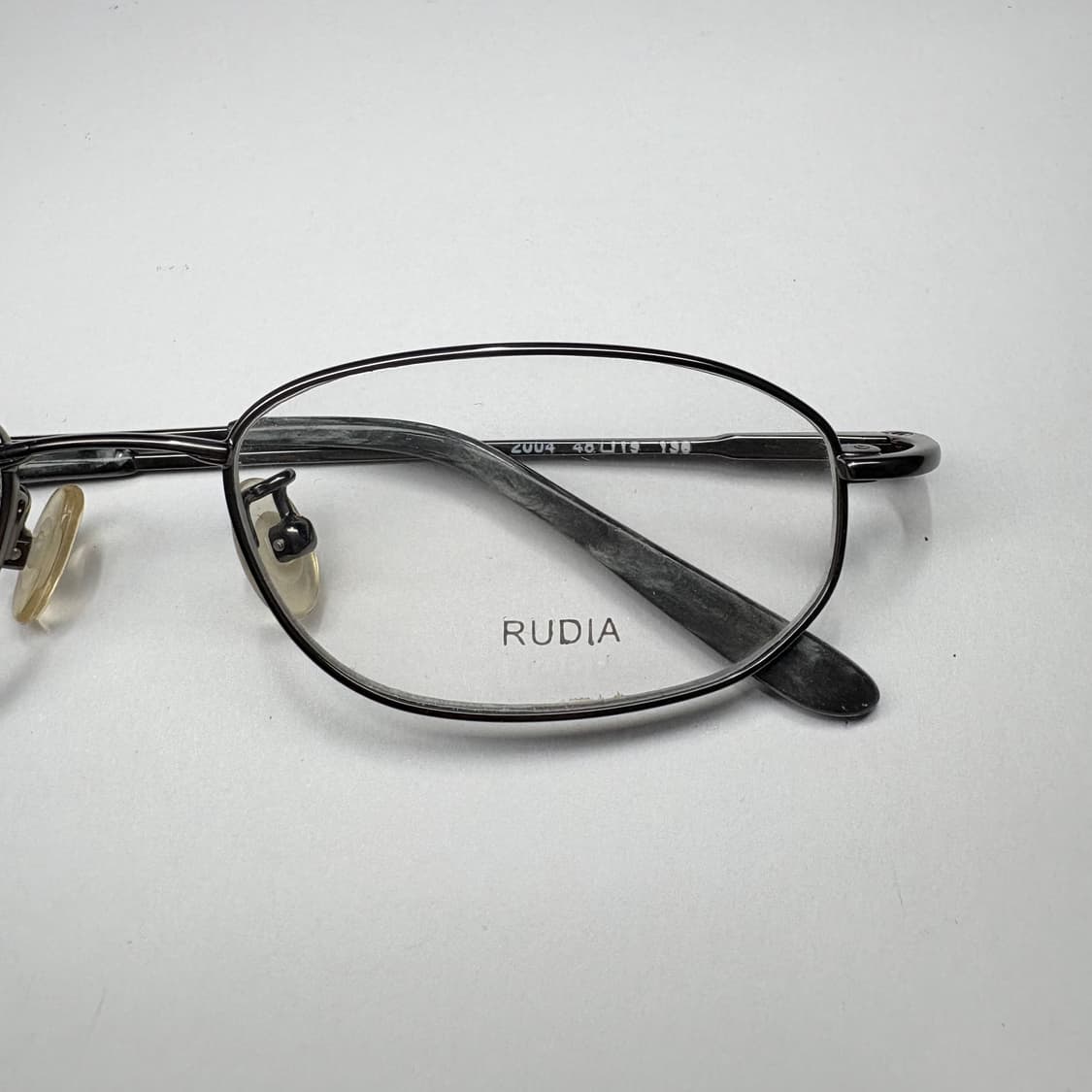 빈티지 안경 (루디아(RUDIA) 샤프 오벌 스트레이트 안경) 상품이미지2