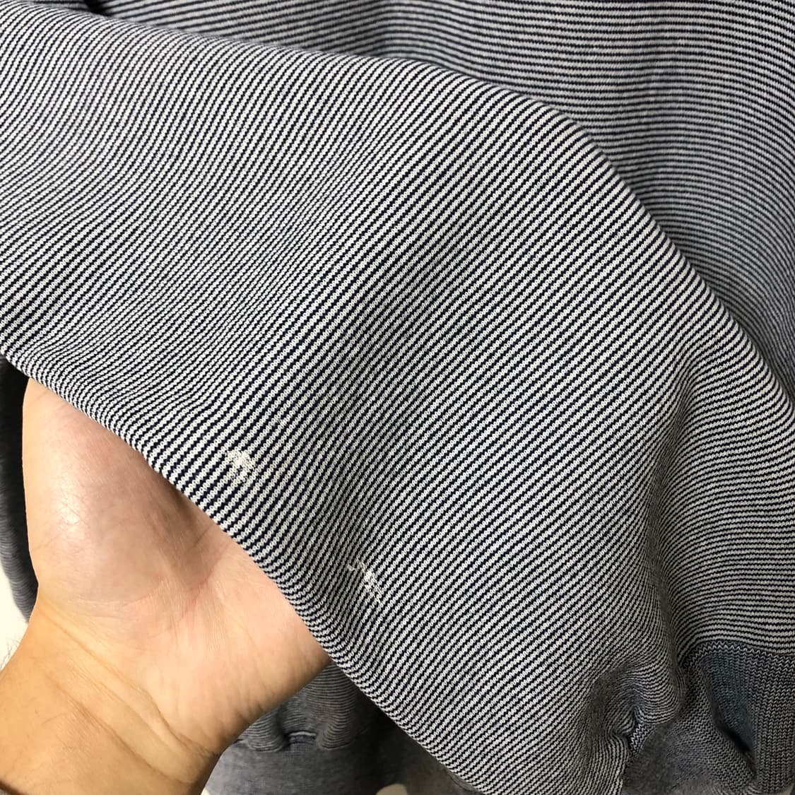 90s vtg USA 빈티지 러셀 스트라이프 L 상품이미지6