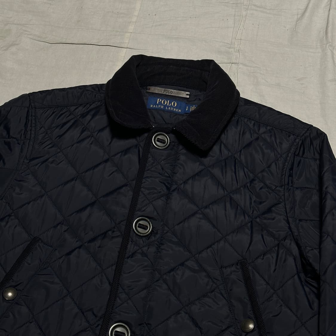 폴로랄프로렌 네이비 퀄팅 자켓 상품이미지1