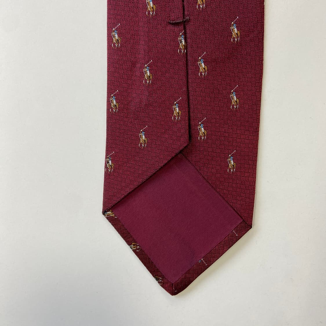 폴로 랄프로렌(POLO) 모노그램 명품 정품 넥타이 상품이미지5