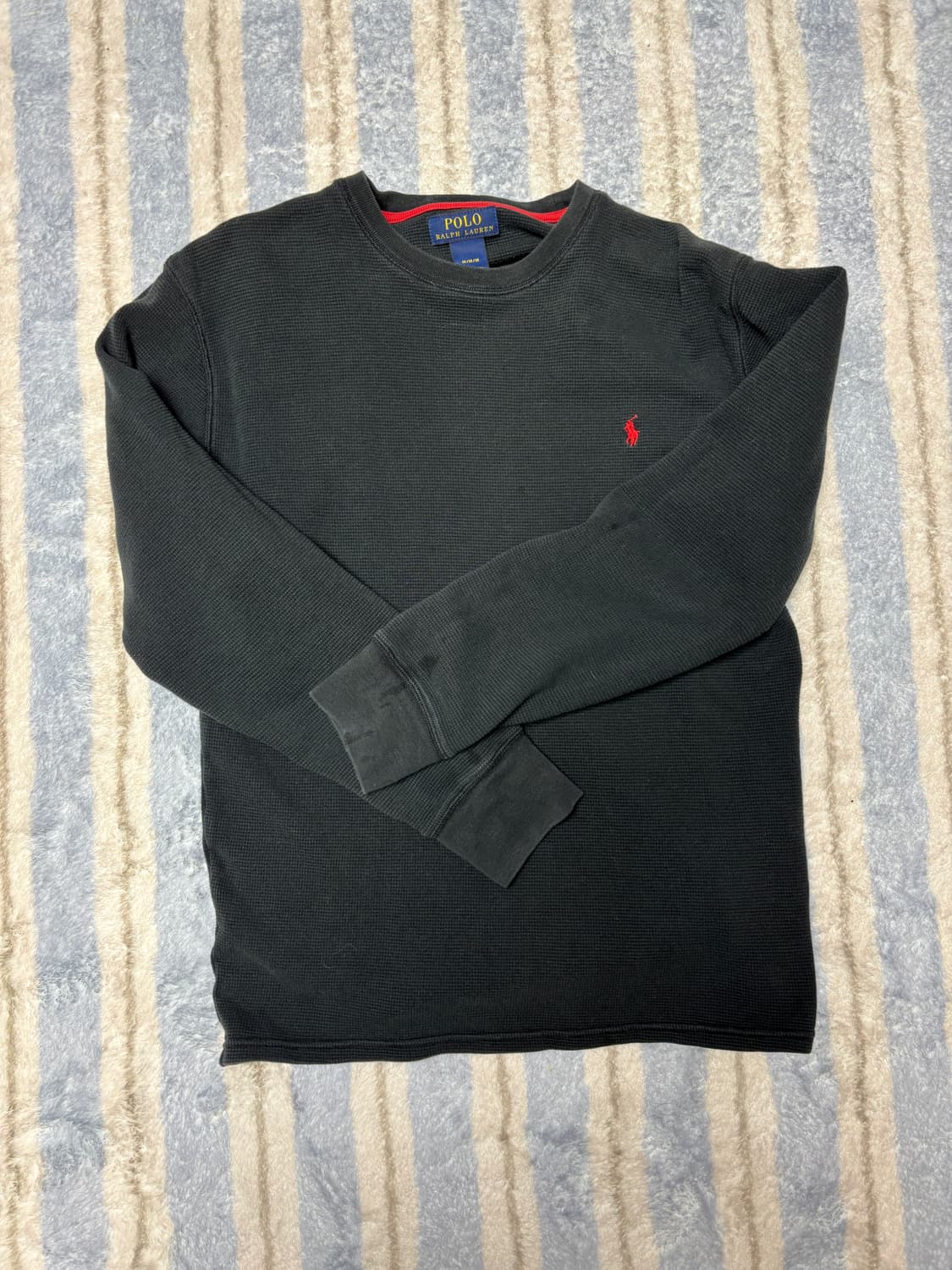 폴로 랄프 로렌] 와플코튼 긴팔 여자사이즈 상품이미지2