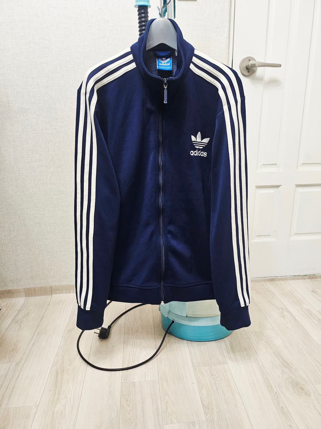 (105~110)☆초대장급☆아디다스 오리지널 유로파 [네이비] 트랙탑져지 상품이미지1