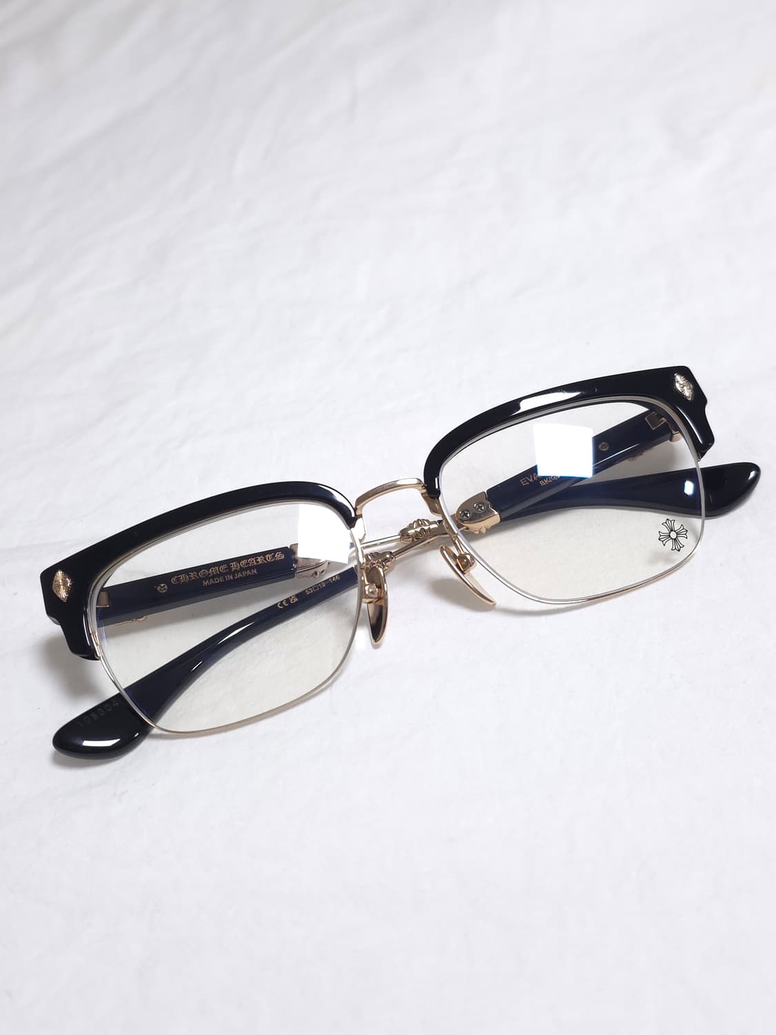 [OS] 크롬하츠 에바질리스트 안경 블랙 골드 상품이미지3