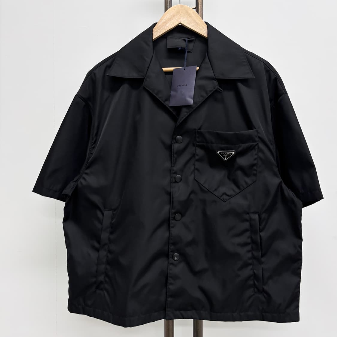 [S]프라다 리나일론 반팔 셔츠 상품이미지1