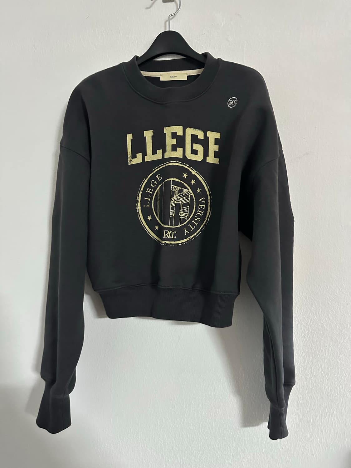 렉토 스웻셔츠 맨투맨 그레이  상품이미지1