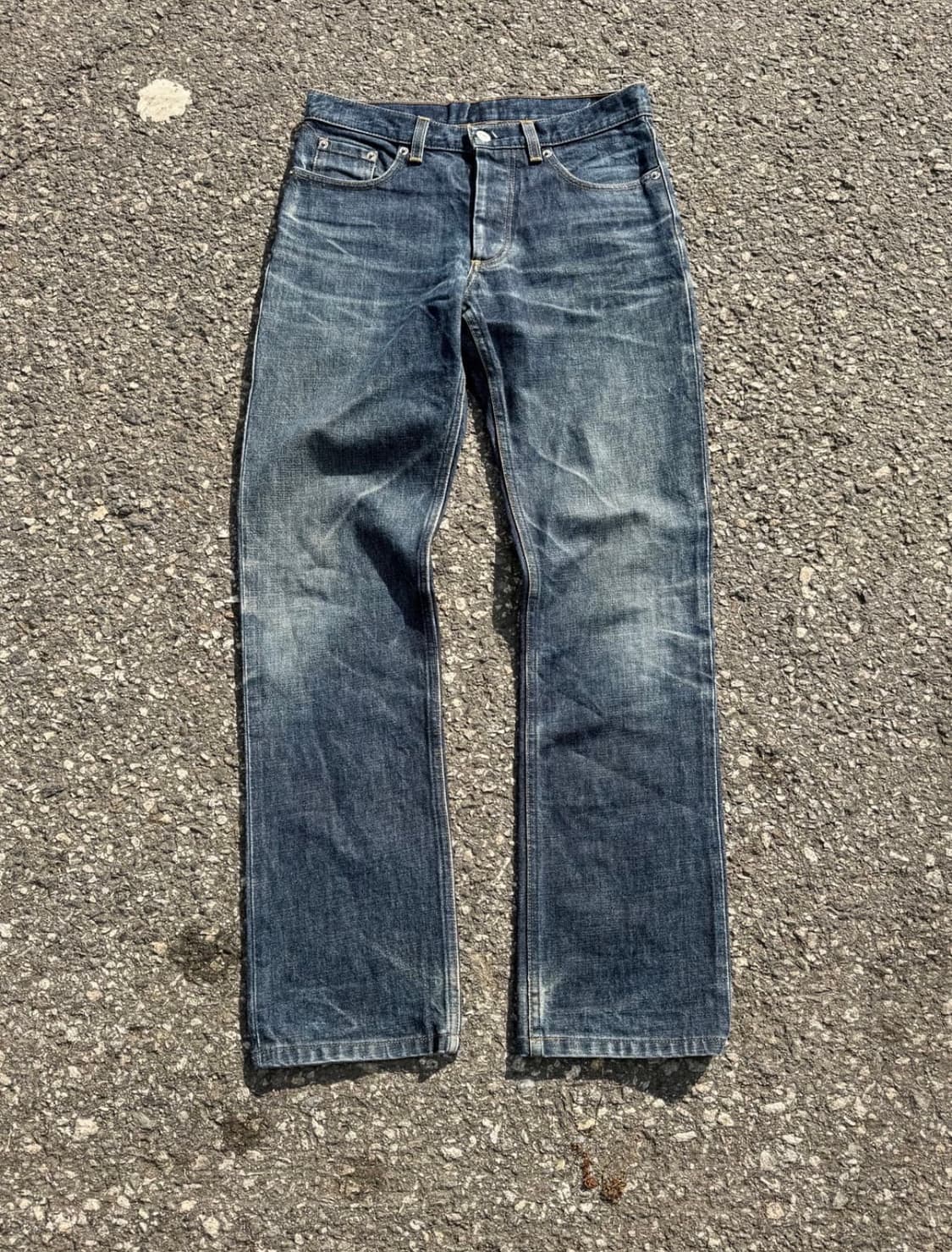 helmut lang 1999 raw denim pants 상품이미지1