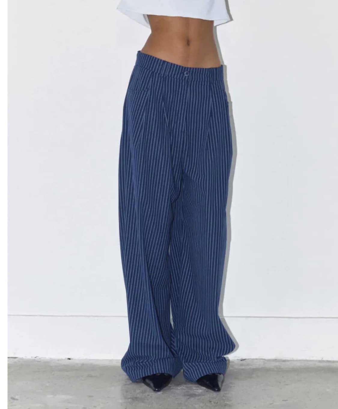 Polysooem stripe pants 상품이미지1