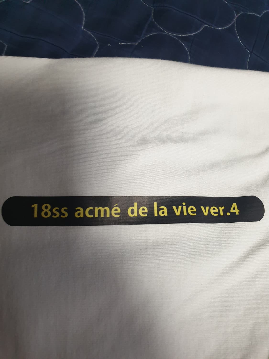 (18ss) 아크메드라비 베이비 페이스 백 레터링 반팔티 (2사이즈) 상품이미지5