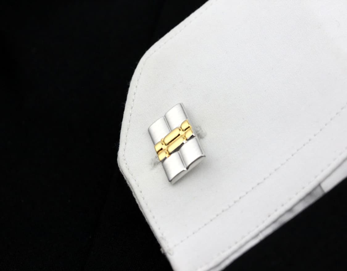 발리 A+등급 5cm 독일 남자 명품 넥타이핀 커프스 세트 상품이미지9