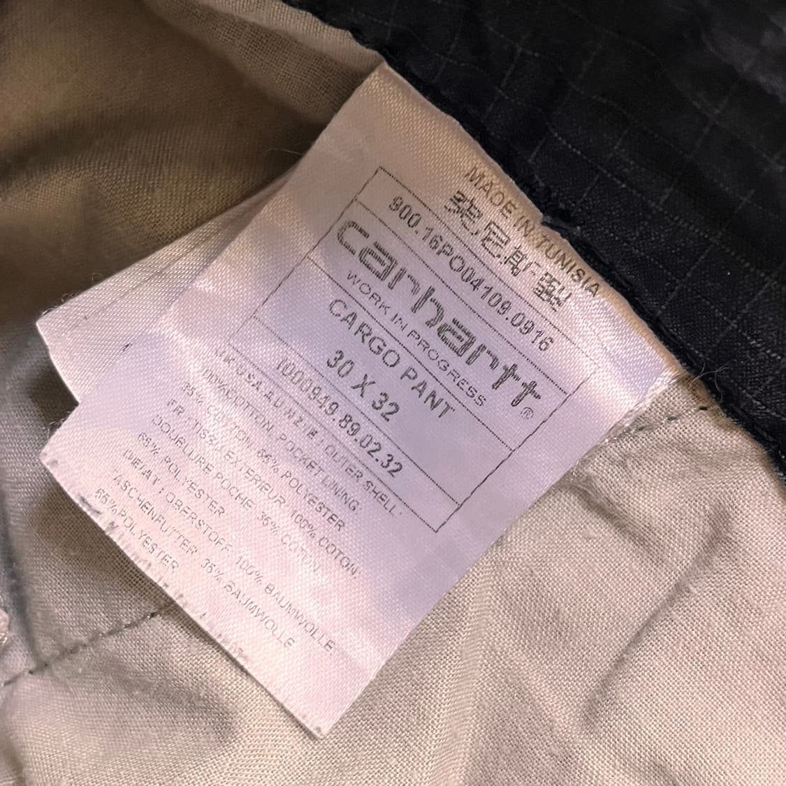 칼하트 카고팬츠 30 x 32 상품이미지5