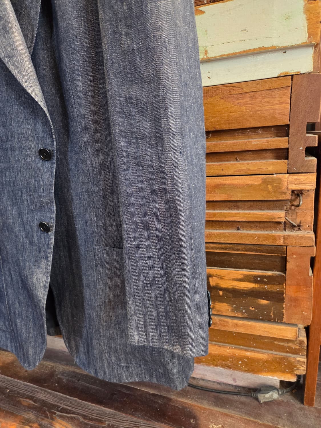 이탈리아 브랜드 톰볼리니 데님 자켓 상품이미지5